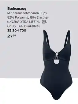 Tchibo Badeanzug Angebot