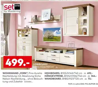porta Musterring wohnwand york Angebot