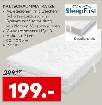 porta Sleepfirst kaltschaummatratze Angebot