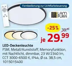 ROLLER Lampura led-deckenleuchte Angebot