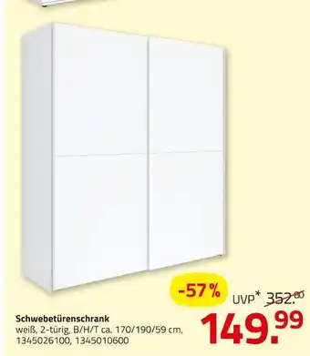 ROLLER Schwebetürenschrank Angebot