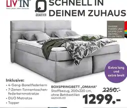 porta Liv'in boxspringbett omaha Angebot