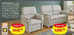 ROLLER Polsterprogramm Angebot