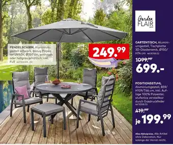 porta Garden flair pendelschirm, gartentisch oder positionsstuhl Angebot