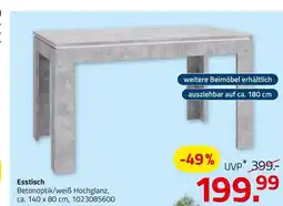 ROLLER Esstisch Angebot