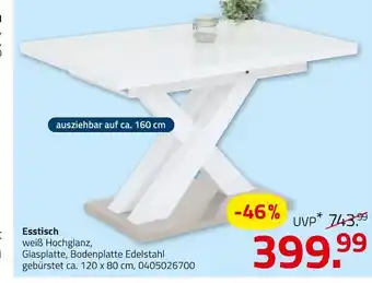 ROLLER Esstisch Angebot