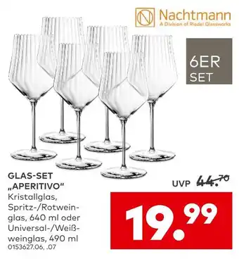 porta Nachtmann glas-set aperitivo Angebot