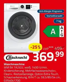 ROLLER Bauknecht waschmaschine Angebot