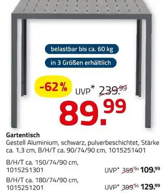 ROLLER Gartentisch Angebot