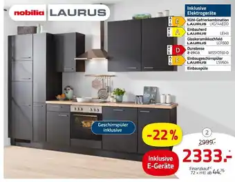 ROLLER Nobilia einbauküche Angebot