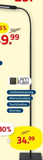 ROLLER Lampura led-stehleuchte Angebot