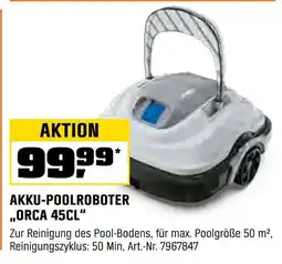 OBI Akku-poolroboter „orca 45cl“ Angebot