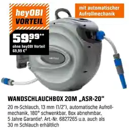 OBI Wandschlauchbox 20m „asr-20“ Angebot