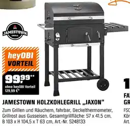 OBI Jamestown grill jamestown holzkohlegrill „jaxon“ Angebot