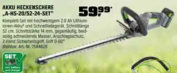 OBI Akku heckenschere Angebot