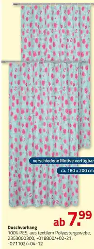 ROLLER Duschvorhang Angebot