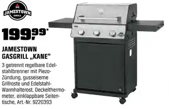 OBI Jamestown gasgrill „kane“ Angebot