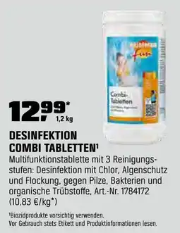 OBI Desinfektion combi tabletten Angebot
