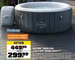 OBI Bestway whirlpool „lay-z-spa miami airjet“ Angebot