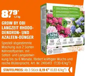 OBI Grow by obi langzeit rhododendron- und azaleen-dünger Angebot