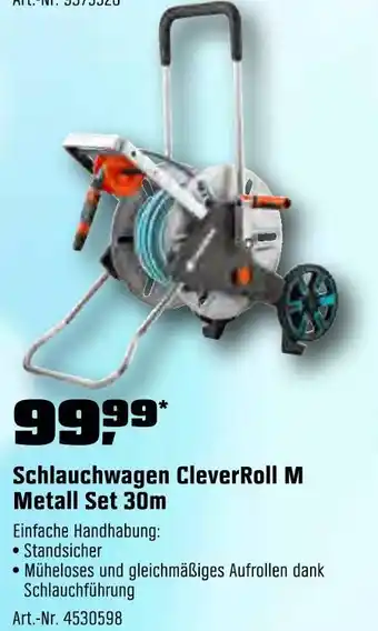 OBI Schlauchwagen cleverroll m metall set 30m Angebot