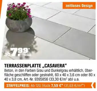 OBI Terrassenplatte casavera Angebot