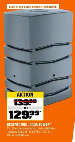 OBI Regentonne aqua tower Angebot