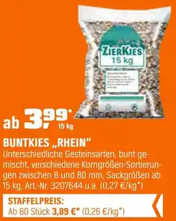 OBI Zierkies buntkies „rhein“ Angebot
