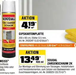 OBI Soudal zargenschaum 2k Angebot