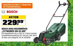 OBI Bosch bosch akku-rasenmäher citymower 18v-32-300 Angebot