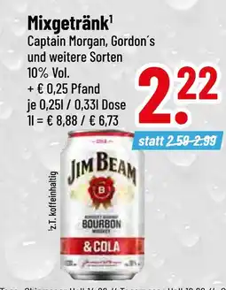 trinkgut Jim beam mixgetränk Angebot