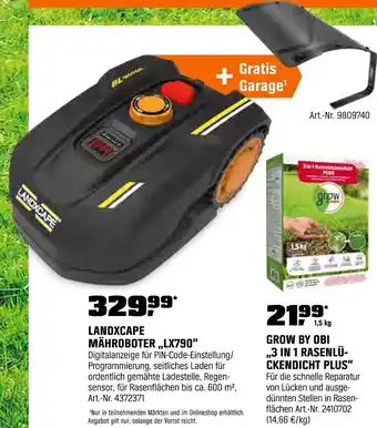 OBI Landxcape mähroboter „lx790“ Angebot