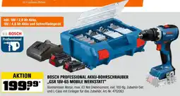 OBI Bosch professional akku-bohrschrauber „gsr 18v-65 mobile werkstatt“ Angebot