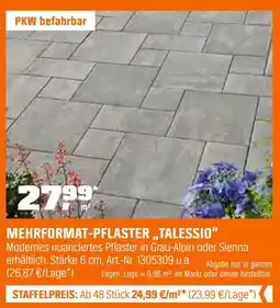 OBI Mehrformat-pflaster „talessio“ Angebot