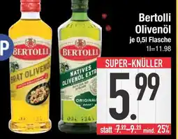 Edeka Bertolli brat olivenöl oder natives olivenöl extra Angebot