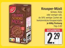 Edeka Gut&günstig knusper-müsli Angebot