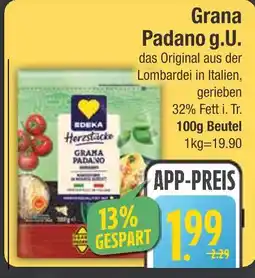 Edeka Edeka grana padano g.u Angebot