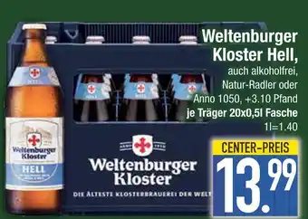 Edeka Weltenburger kloster weltenburger kloster hell Angebot