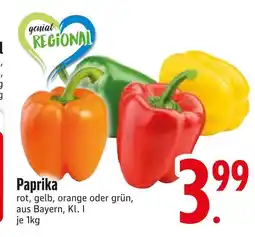 Edeka Paprika Angebot
