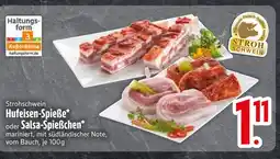 Edeka Strohschwein hufeisen-spieße Angebot