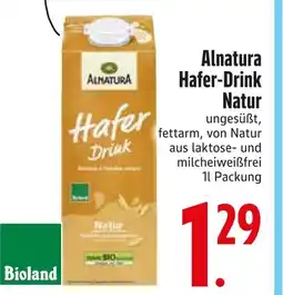 Edeka Alnatura hafer-drink natur Angebot