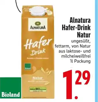 Edeka Alnatura hafer-drink natur Angebot
