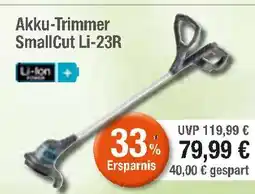 Edeka Li-ion akku-trimmer smallcut li-23r Angebot
