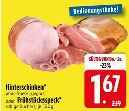Edeka Hinterschinken Angebot