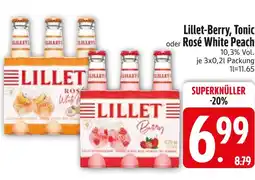 Edeka Lillet lillet-berry, tonic oder rosé white peach Angebot