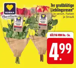 Edeka Edeka 7er großblütige lieblingsrosen Angebot