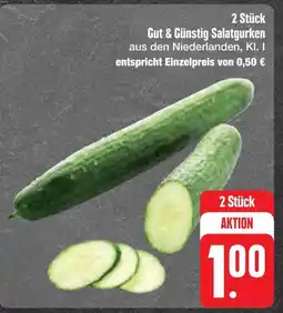 E-Center Gut & günstig salatgurken Angebot