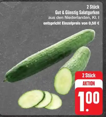 E-Center Gut & günstig salatgurken Angebot
