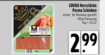 Edeka Edeka herzstücke parma schinken Angebot