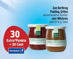 E-Center Zum dorfkrug pudding, grütze oder milchreis Angebot